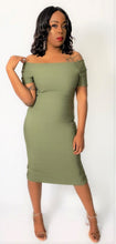 Load image into Gallery viewer, Cold Shoulders Bodycon Dress