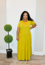 Load image into Gallery viewer, Malaysia Dress Chartreuse