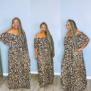 Dayna Leopard Dress