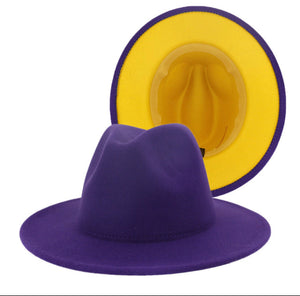 2-Tone Fedora Hats