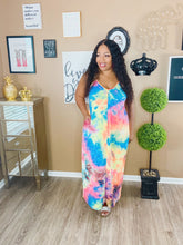 Load image into Gallery viewer, Brittany Tie Dye Maxi Dress